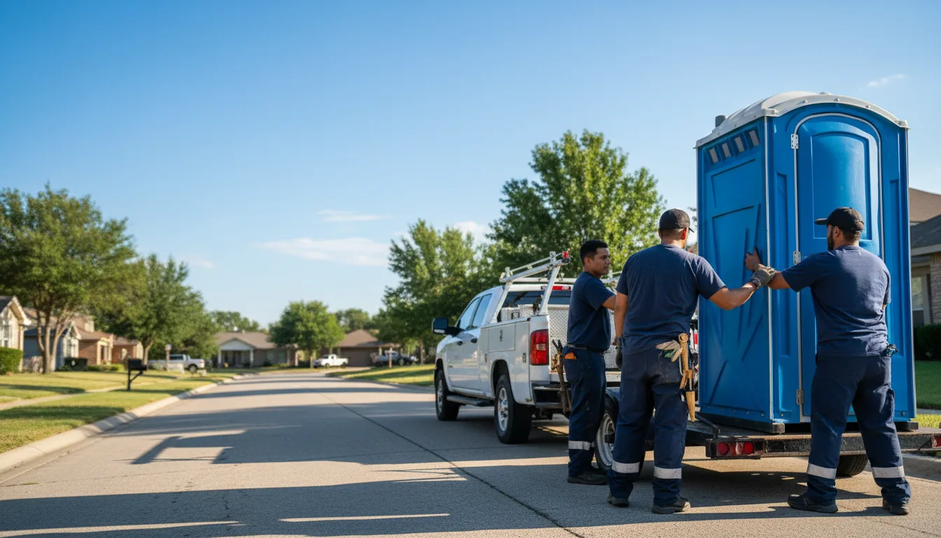 Portable Toilet Rental in Erie, IL near me